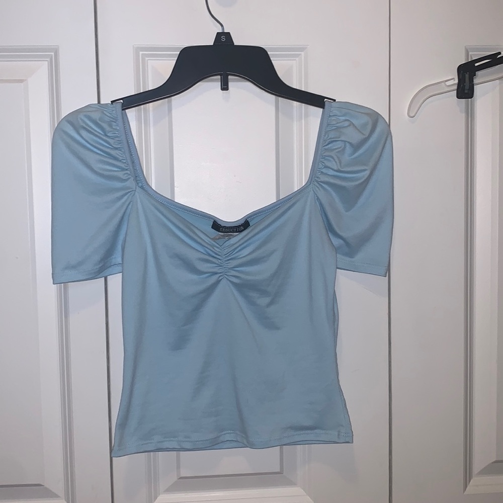 Brand: Seduction, Size: Small, Color: Light Blue